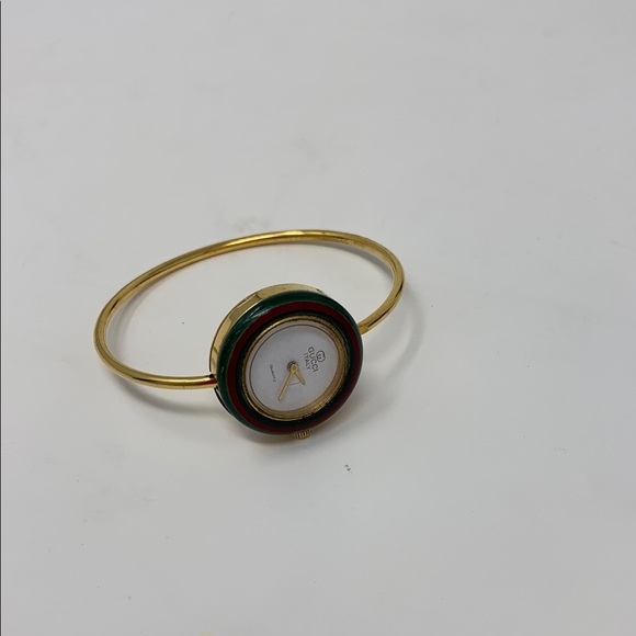 Gucci Gold, Red and Green Watch - Picture 1 of 1